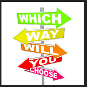 Which way will you choose...